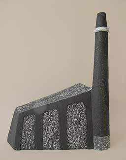 Zwarte fabriek van Janneke Makkink