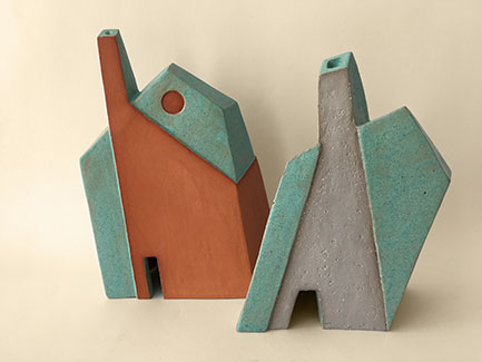 2 fabriekshuizen van Janneke Makkink