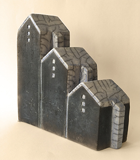 Raku silo’s van Janneke Makkink