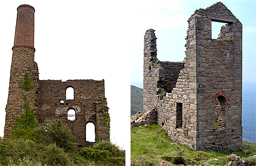 Ruïnes in Cornwall