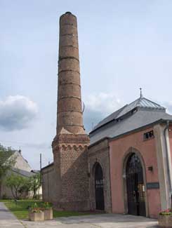 Leisteenfabriek in Frankrijk
